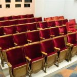 Red seats in The Cinema Museum